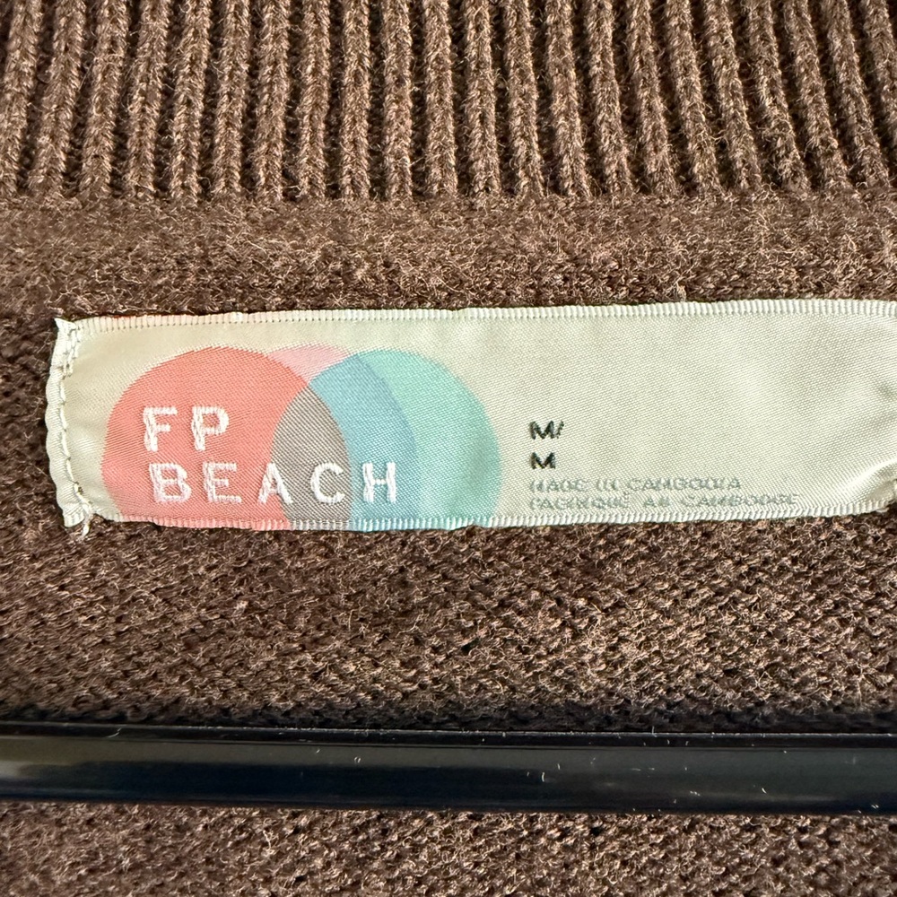 Free People Brown solar sweater set - Picture 6 of 6